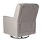 Merrick Lane Dara 3-in-1 Traditional Manual Recliner Rocker Swivel Glider Chair